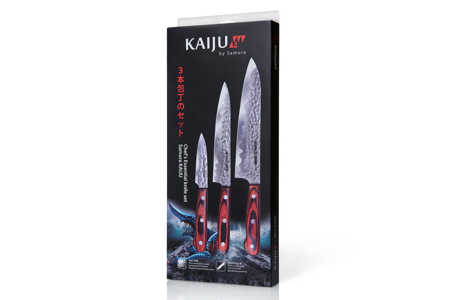 Nugade komplekt Samura Kaiju, 3- osaline цена и информация | Noad ja tarvikud | kaup24.ee