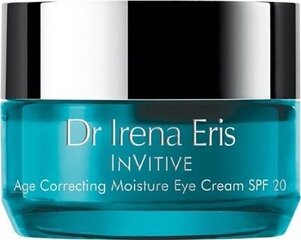 Омолаживающий крем для кожи вокруг глаз Dr Irena Eris InVitive SPF 20, 15 мл цена и информация | Сыворотки, кремы для век | kaup24.ee