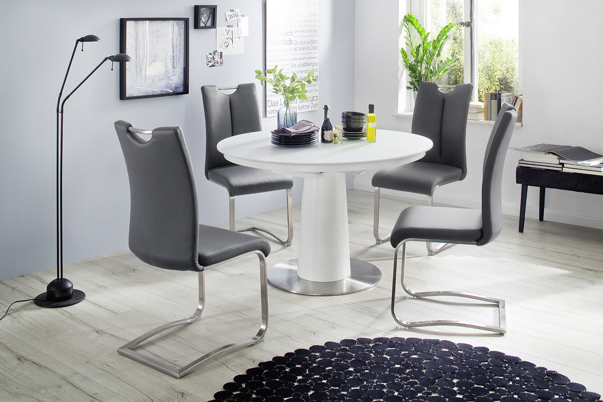 2 tooli komplekt Artos, must цена и информация | Söögilaua toolid, köögitoolid | kaup24.ee