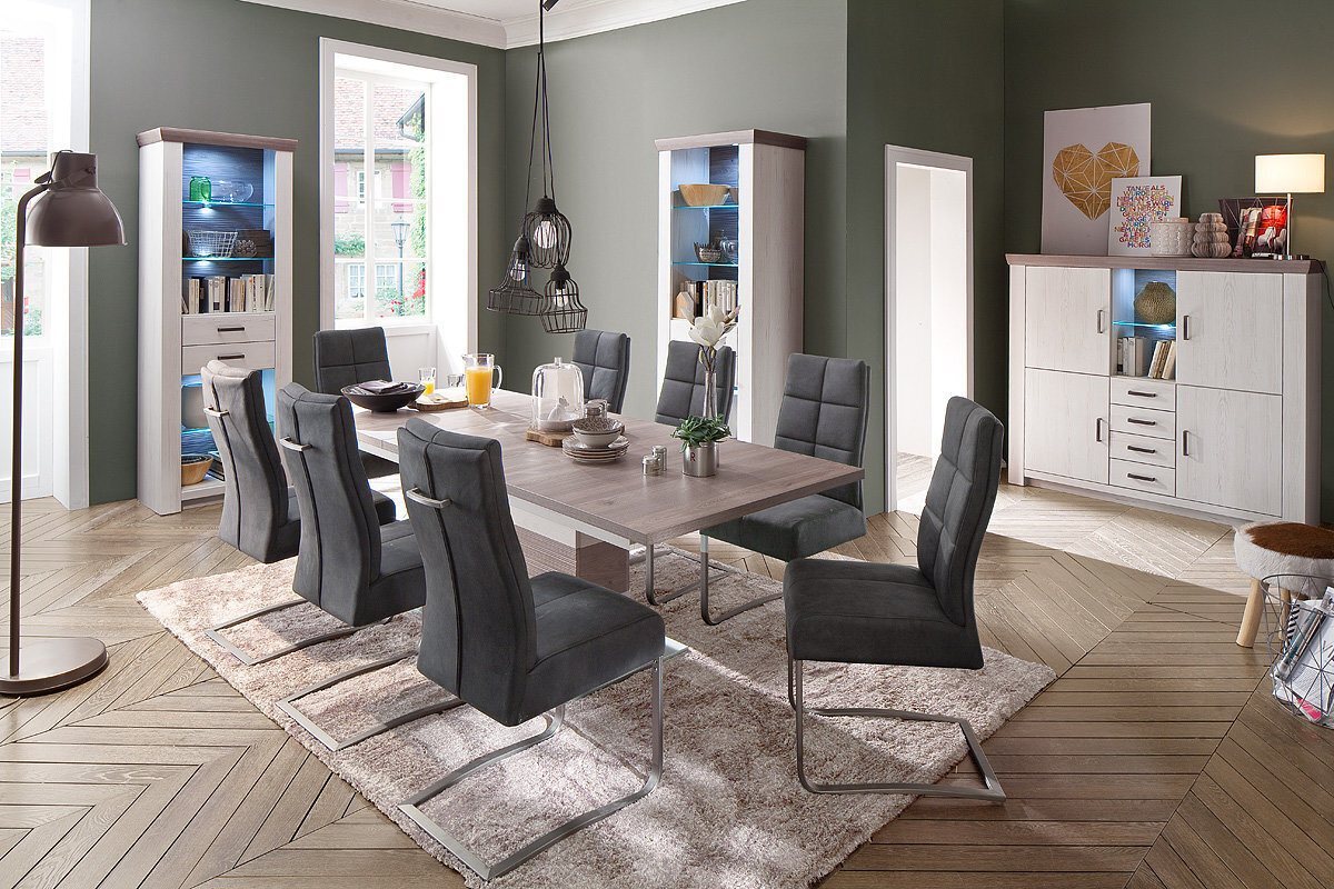 2 tooli komplekt Salva 2, hall hind ja info | Söögilaua toolid, köögitoolid | kaup24.ee