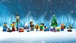 10254 LEGO® Creator jõulurong hind ja info | Klotsid ja konstruktorid | kaup24.ee