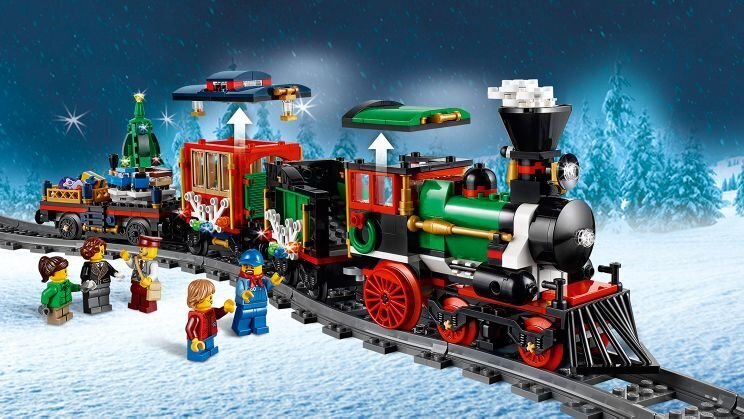 10254 LEGO® Creator jõulurong hind ja info | Klotsid ja konstruktorid | kaup24.ee