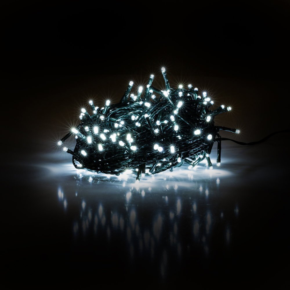 Jõulutulede valguskett RETLUX RXL 232 150LED, ühendatav, külm valge värv, taimer hind ja info | Jõulutuled | kaup24.ee