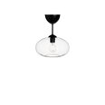 Настольная лампа Belid Настольная лампа металлическая плоская черная/прозрачное стекло 22350718