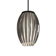 Herstal Ripats Metal/Acryl Black/Smoked HB69821400164 Herstal Pendant Metal/Acryl Black/Smoked HB69821400164