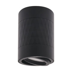 Черный потолочный светильник STRÜHM, 100x70x70 мм цена и информация | Потолочные светильники | kaup24.ee