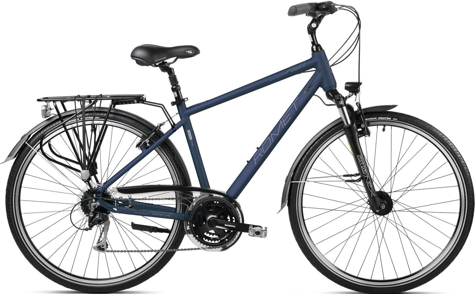 Jalgratas Romet Wagant 5 28" 2023, sinine hind ja info | Jalgrattad | kaup24.ee