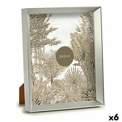 Fotoraam Hõbedane Plastmass Klaas (22,3 x 3,5 x 27,3 cm) (6 tk) цена и информация | Рамки, фотоальбомы | kaup24.ee