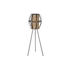 Põrandalamp DKD Home Decor Must Metall Pruun Rotang Bambus (38 x 38 x 119 cm) цена и информация | Торшеры | kaup24.ee