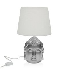 Laualamp Versa Hõbedane Buddha Portselan (21 x 33 x 21 cm) цена и информация | Настольные лампы | kaup24.ee