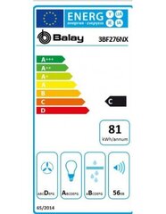 Balay 3BF276NX 75 610 цена и информация | Очистители воздуха | kaup24.ee