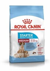 Royal Canin для кормящих сук Medium Starter Mother&Babydog, 15 кг цена и информация | Сухой корм для собак | kaup24.ee