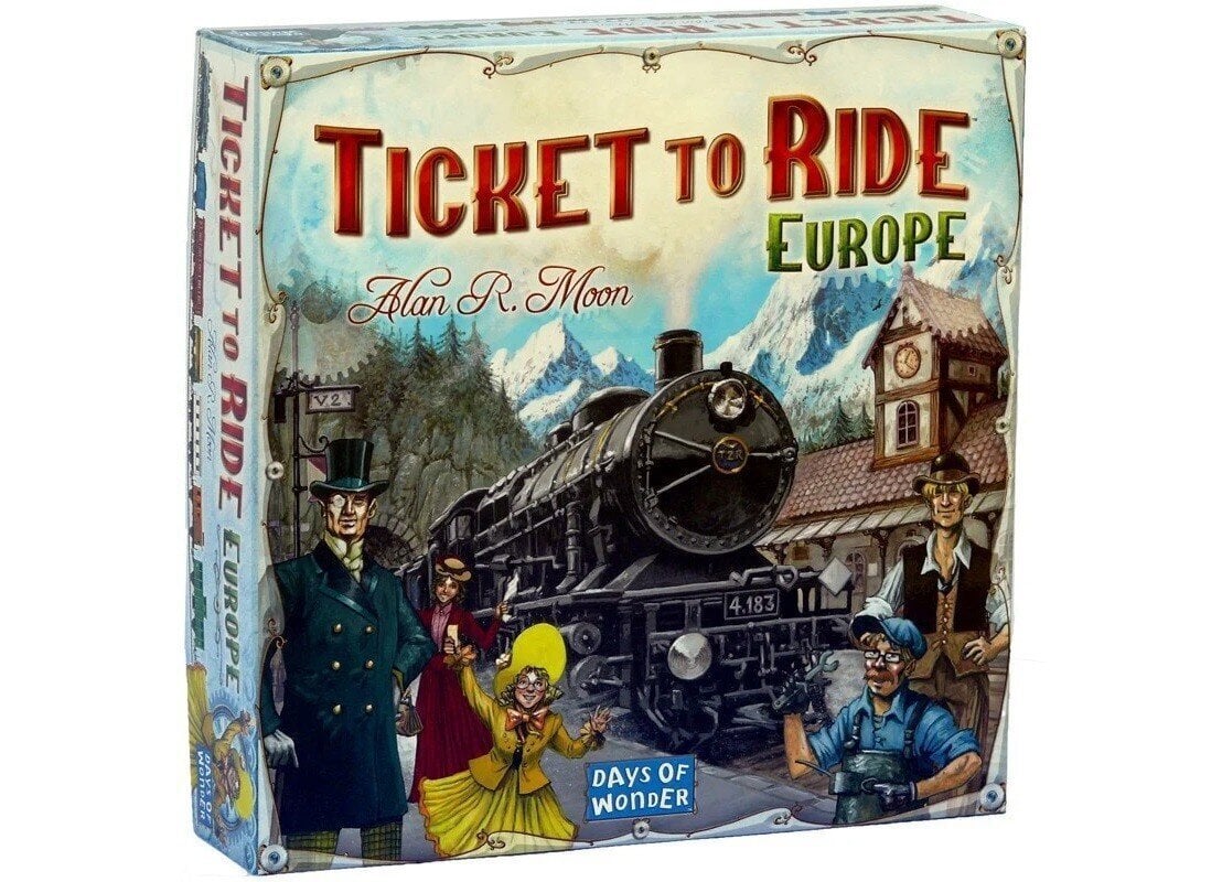 Lauamäng Ticket to Ride Europe цена и информация | Lauamängud ja mõistatused | kaup24.ee