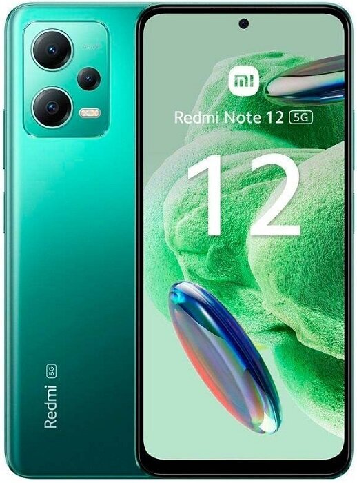 Xiaomi Redmi Note 12 5G 4/128GB Forest Green MZB0CY3EU hind ja info | Telefonid | kaup24.ee