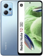 Xiaomi Redmi Note 12 5G 4/128GB Ice Blue MZB0CYWEU hind ja info | Telefonid | kaup24.ee