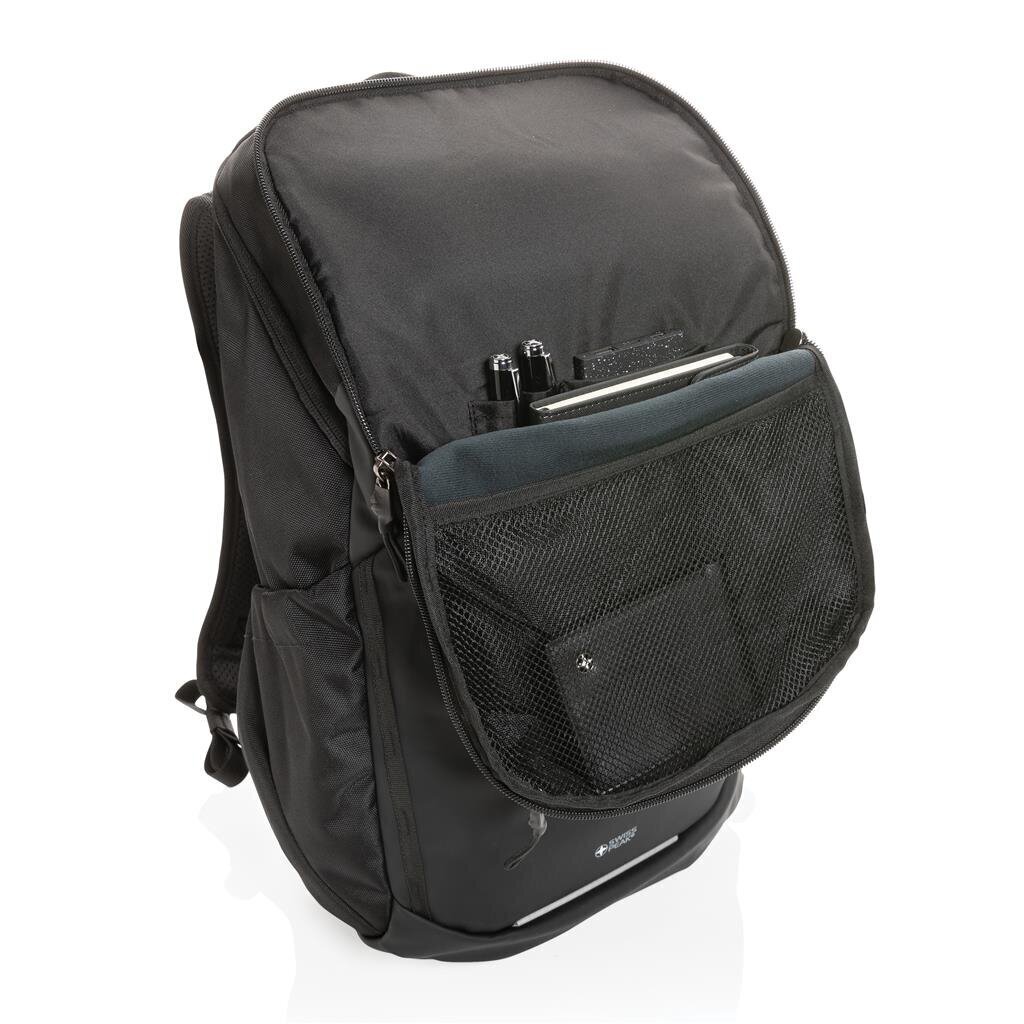 Sülearvuti seljakott Swiss Peak Aware™ 15.6", 19L, must цена и информация | Spordikotid, seljakotid | kaup24.ee