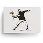 Seina plakat Banksy Flower Thrower Graffiti poster - 45 x 32 cm цена и информация | Seinapildid | kaup24.ee