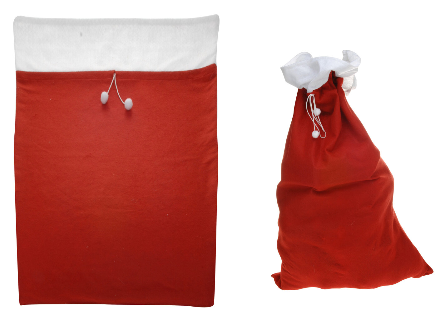 Jõuluvana kingituste kott 60 x 90 cm hind ja info | Karnevali kostüümid | kaup24.ee