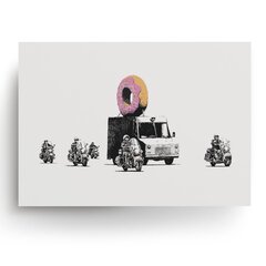 Seinaplakat Banksy Donut Graffiti – 45 x 32 cm hind ja info | Seinapildid | kaup24.ee