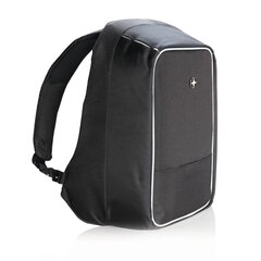 Рюкзак для ноутбука Swiss Peak Aware™ 15,6" с защитой от кражи, 10 л, черный цена и информация | Туристические, походные рюкзаки | kaup24.ee