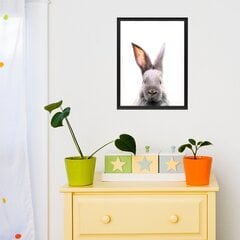 Настенный плакат Маленький кролик Милый постер Декор интерьера для детской комнаты - 45 х 32 см цена и информация | Картины, живопись | kaup24.ee