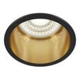 Maytoni Technical Downlight Reif DL049-01GB Черный с золотом