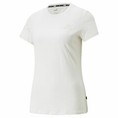 Lühikeste varrukatega T-särk, naiste Puma Valge hind ja info | Naiste T-särgid | kaup24.ee
