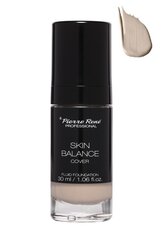 Pierre Rene Professional Skin Balance Cover Fluid Foundation тональный крем 30 ml, 21 Porcelain цена и информация | Пудры, базы под макияж | kaup24.ee