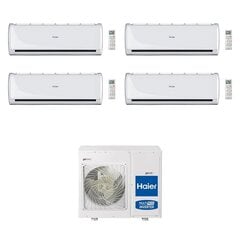 Haier MULTI SPLIT 4U85S2SR2FA/4xAS25PBAHRA (välisseade ja 4 siseseadet, igaüks 2,5 kW) hind ja info | Õhksoojuspumbad, konditsioneerid | kaup24.ee