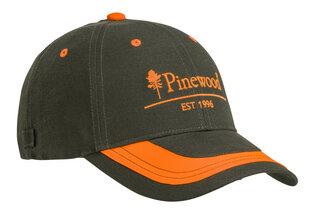 Кепка Pinewood 2color зеленый/оранжевый цвет цена и информация | Мужские шарфы, шапки, перчатки | kaup24.ee