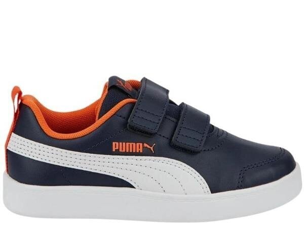 Courtflex v2 v ps puma lastele navy 37154326 37154326 цена и информация | Laste spordijalatsid | kaup24.ee