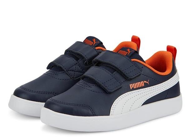 Courtflex v2 v ps puma lastele navy 37154326 37154326 цена и информация | Laste spordijalatsid | kaup24.ee