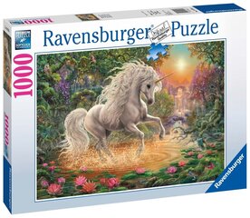 Pusle Ravensburgeri mõistatus müstiline ükssarvik, 1000 tk 19793 цена и информация | Пазлы | kaup24.ee