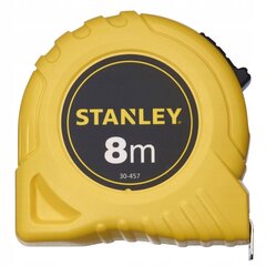 Рулетка Stanley, 8 м x 25 мм, 1-30-457 цена и информация | Механические инструменты | kaup24.ee