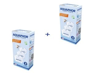 Aquaphor B25 Maxfor+ 3, 2 tk hind ja info | Filterkannud ja filtrid | kaup24.ee