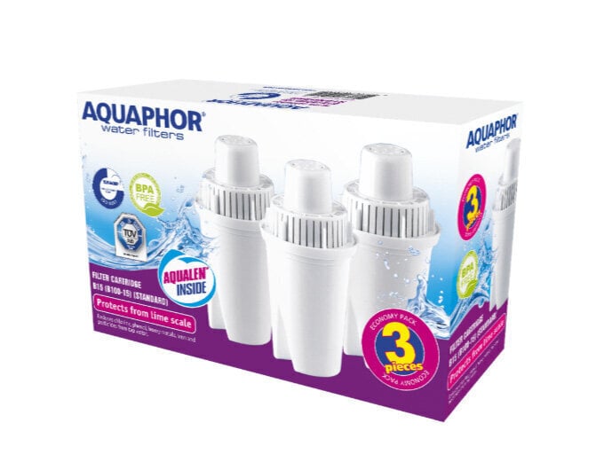 Aquaphor B100-15 Standard X3, 2 tk komplekti hind ja info | Filterkannud ja filtrid | kaup24.ee