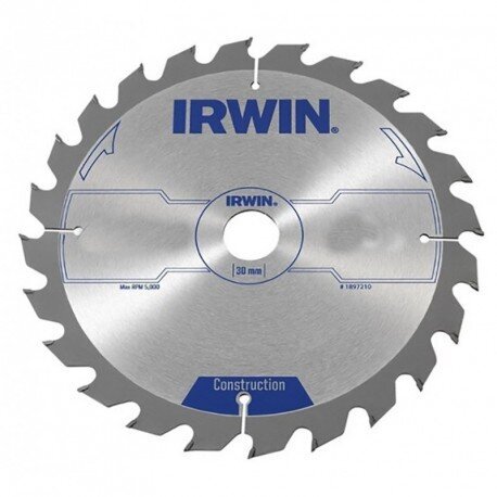 IRWIN ketassaag WIDIA 250*30*24z цена и информация | Käsitööriistad | kaup24.ee