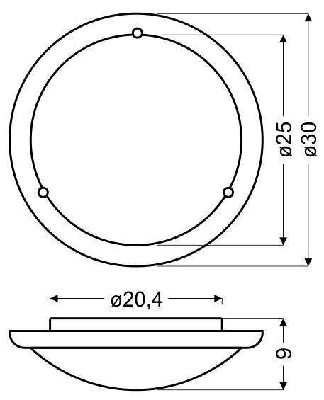 Candellux laevalgusti Plafon30 hind ja info | Laelambid | kaup24.ee