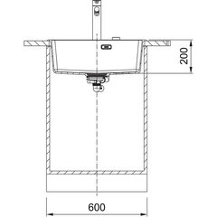 Kivimassist valamu Franke Maris MRG 610-54 A hind ja info | Franke Autokaubad | kaup24.ee