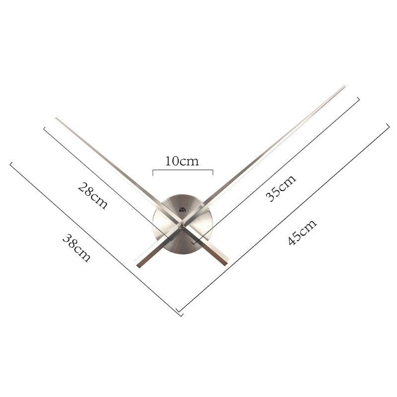 JULMAN Wall Clock - Hands T4650C цена и информация | Kellad | kaup24.ee