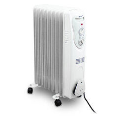 Электрический масляный радиатор 2000 Вт белый 9 ребер XL BITUXX цена и информация | Грелки | kaup24.ee