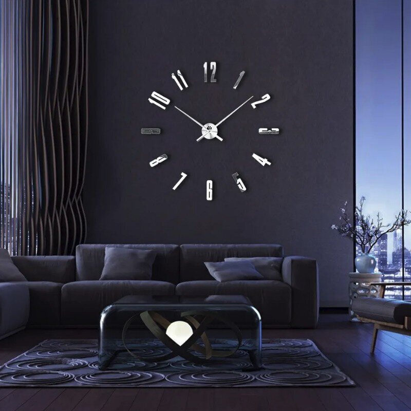 JULMAN Large Wall Clock - Hands T4234S цена и информация | Kellad | kaup24.ee