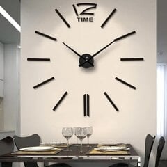 JULMAN Большие настенные часы - стрелки T4203B цена и информация | Часы | kaup24.ee