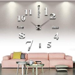 JULMAN Extra Large Wall Clock - Hands T4311S hind ja info | Kellad | kaup24.ee