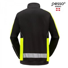 Рабочий джемпер Pesso HI-VIS, черный/желтый цвет цена и информация | Рабочая одежда | kaup24.ee