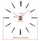 JULMAN Extra Large Wall Clock - Hands T4337S hind ja info | Kellad | kaup24.ee