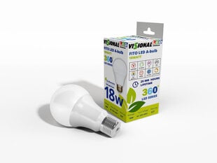 LED-pirn taimedele Visional premium E27 ETL-A-18W цена и информация | Проращиватели, лампы для растений | kaup24.ee