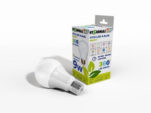 LED-pirn taimedele Visional premium E27 ETL-A-9W цена и информация | Проращиватели, лампы для растений | kaup24.ee