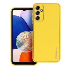 Telefoniümbris Samsung Galaxy A14 5G, elegantne kunstnahast pealisega TPU hind ja info | Telefoni kaaned, ümbrised | kaup24.ee