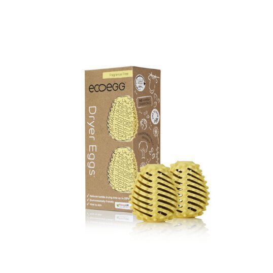 Lõhnatu kuivatusmuna pesu pehmendamiseks kuivatile Ecoegg, 2 tk pakendis hind ja info | Pesuvahendid | kaup24.ee